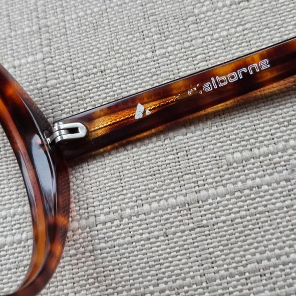 Liz Claiborne Women Eyeglasses Vintage Glasses Brown Tortoise LC. NO 22 140 - Picture 11 of 12